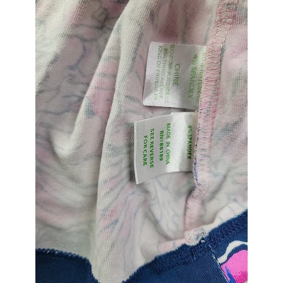 Lilly Pulitzer Women's XS Lula Dress Coral Reef Tint Flamingle Engineered - Picture 6 of 9